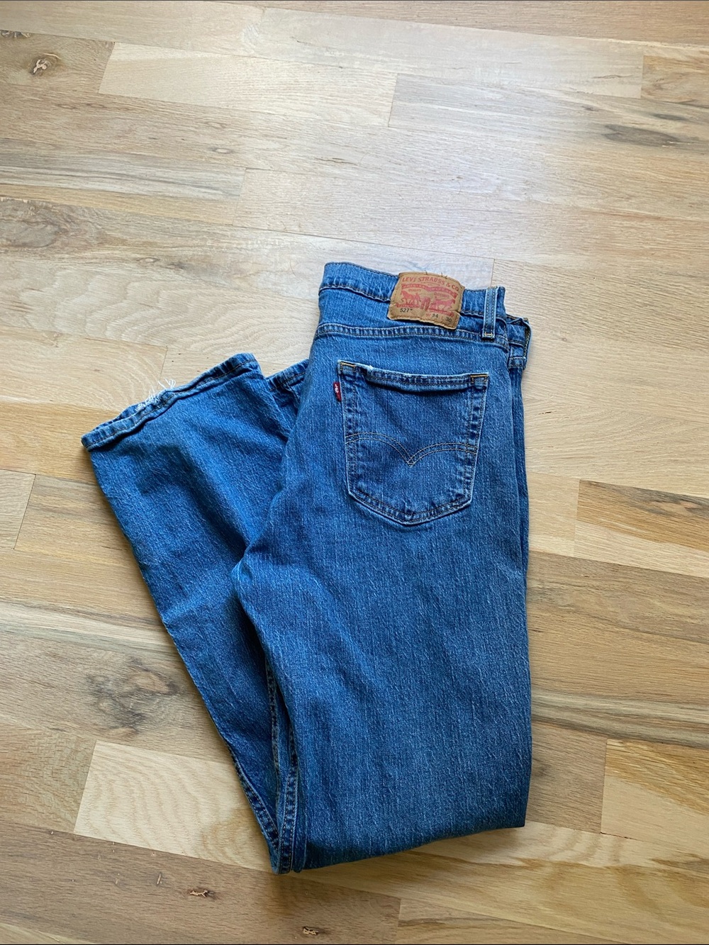 Levi's Dark Blue Men's Straight Jeans
